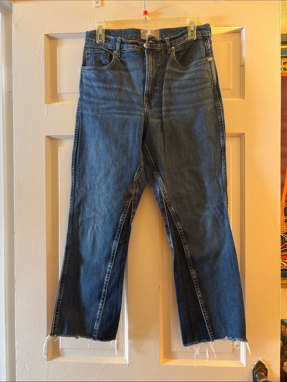 Everlane Cheeky Bootcut Mid-Blue Straight Jeans